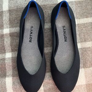 Rothy's Black “The Square” Flats